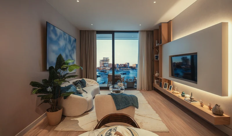 The living room