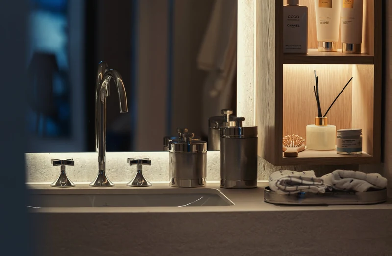 The bathroom